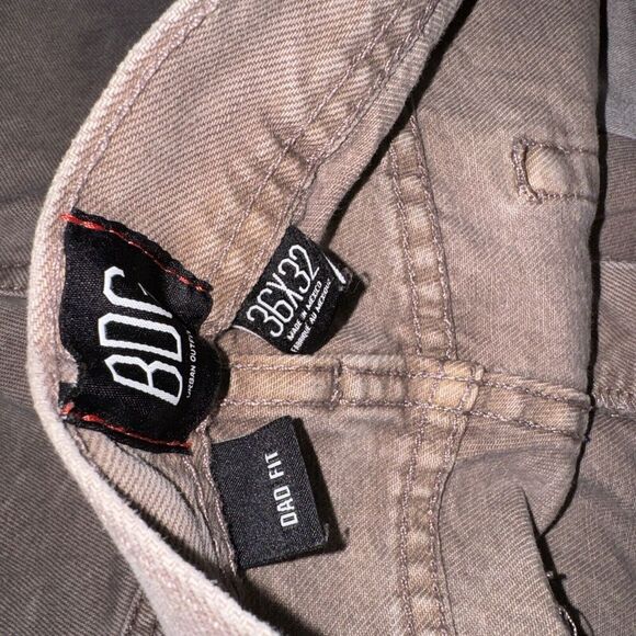 BDG Brown Relaxed Denim Jeans Men Size 36 x 32 - Picture 4 of 4